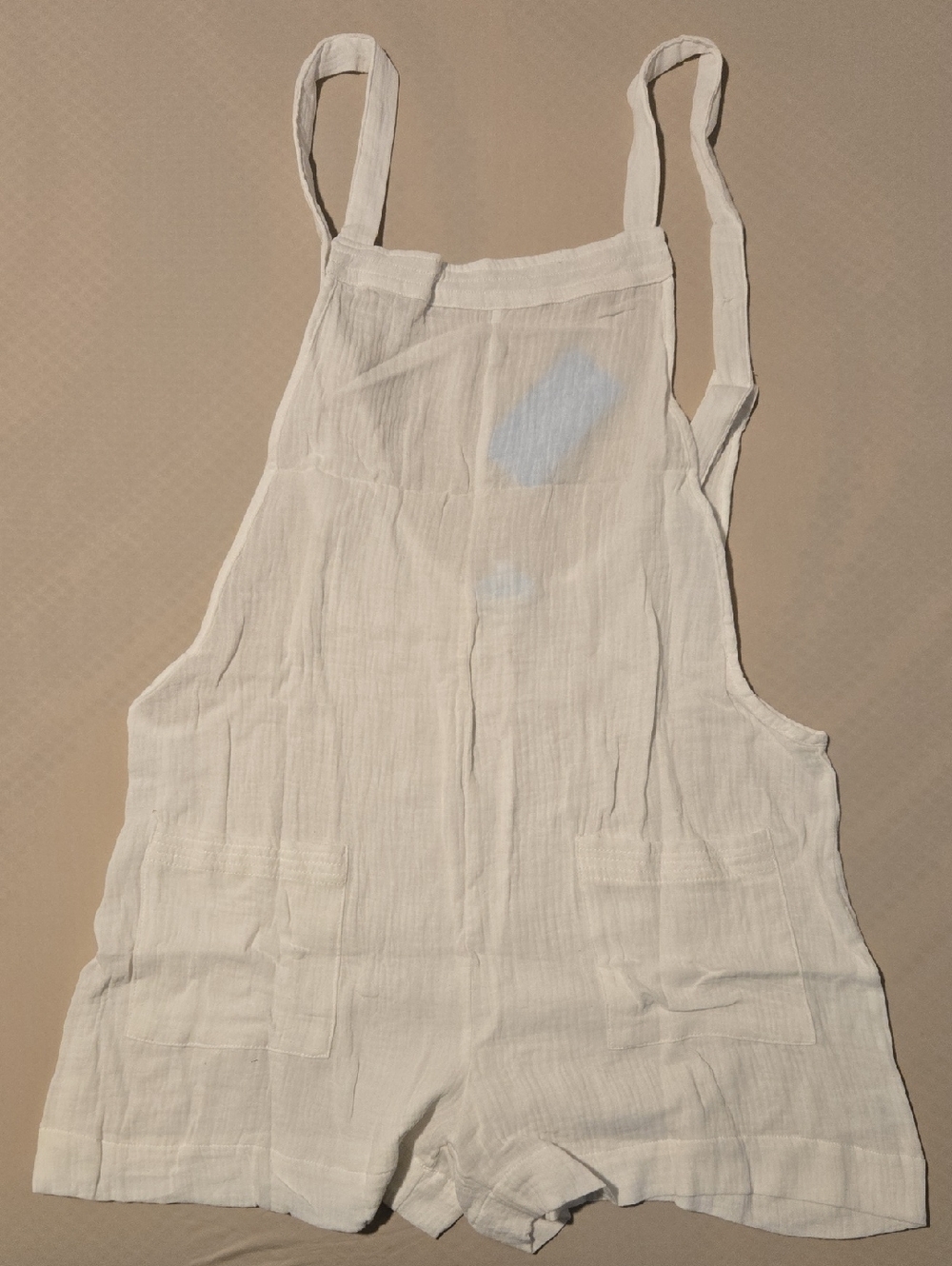 Sensea White Swim Coverup Romper